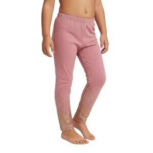 Epic Threads Toddler Girls Gold Heart Border-Print Leggings, Pink Size 4T